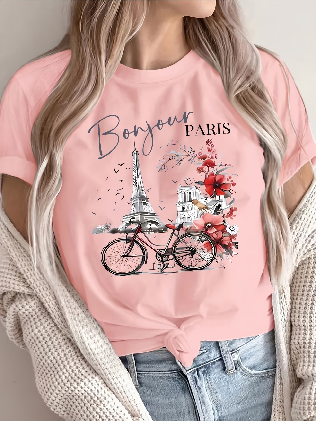 Women'S Fashion Paris - Fashion Paris 100% Cotton Women's Retro