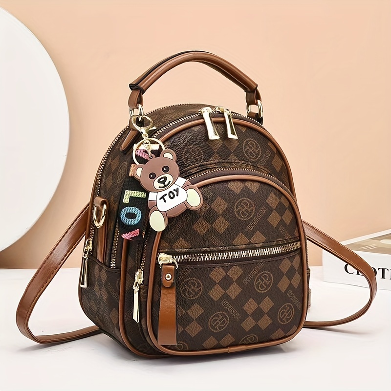 Women'S Fashion Backpack - Fashion Trend Women's Backpack Soft Leather