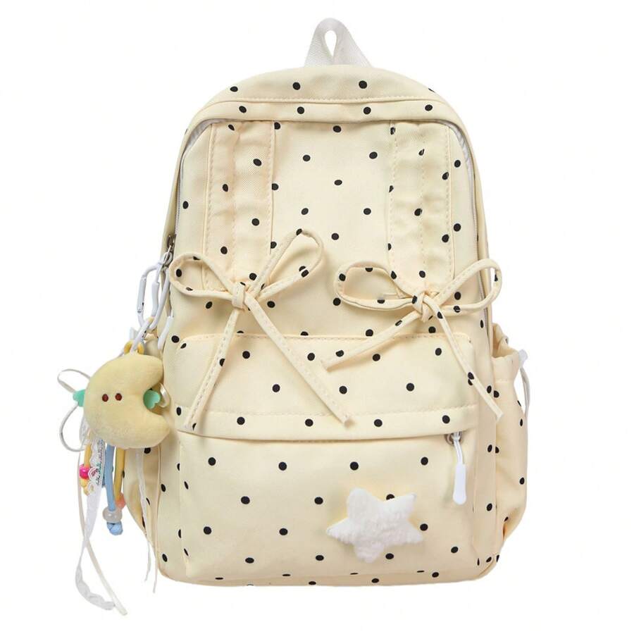 Cute Polka Dot Small Backpack  - Women'S Fashion Backpack recension och pris