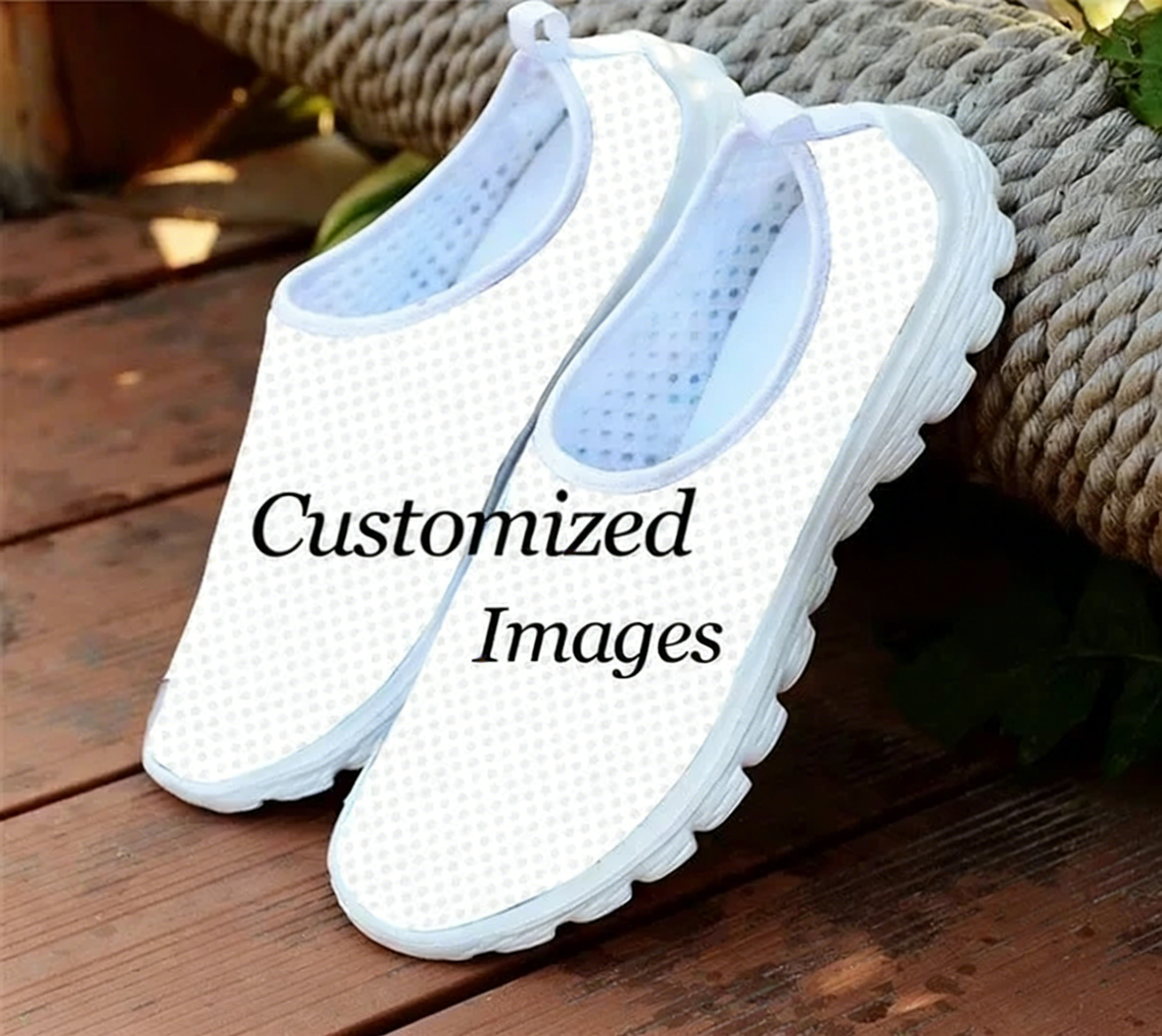 Cartoon Giraffe Print Mesh Hig - Women'S Fashion Tennis Shoes recension och pris
