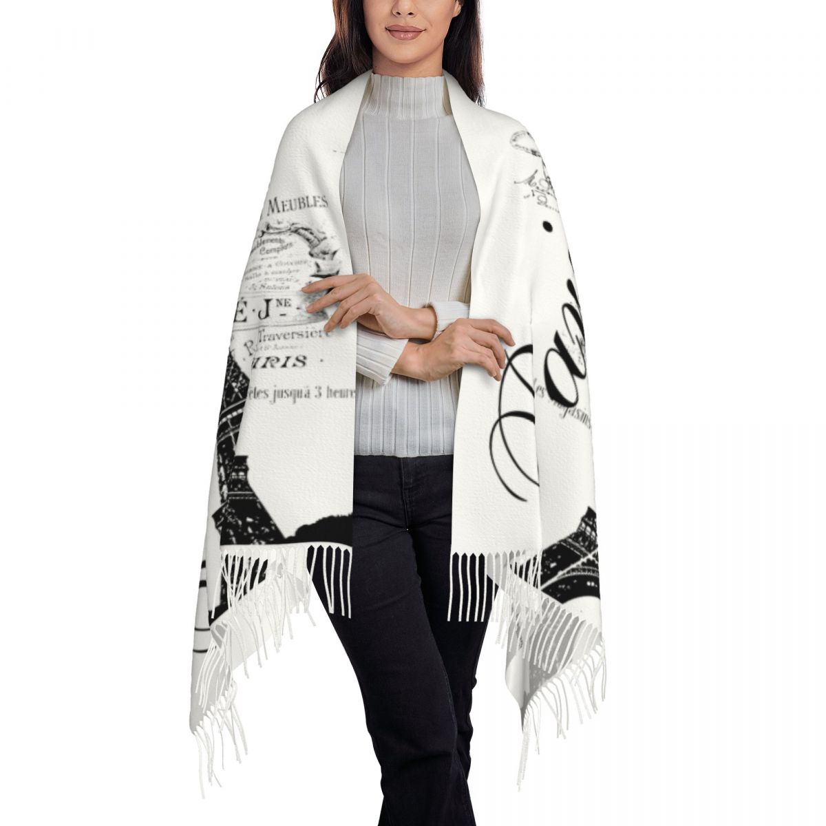Custom Printed Vintage Eiffel  - Women'S Fashion Paris recension och pris