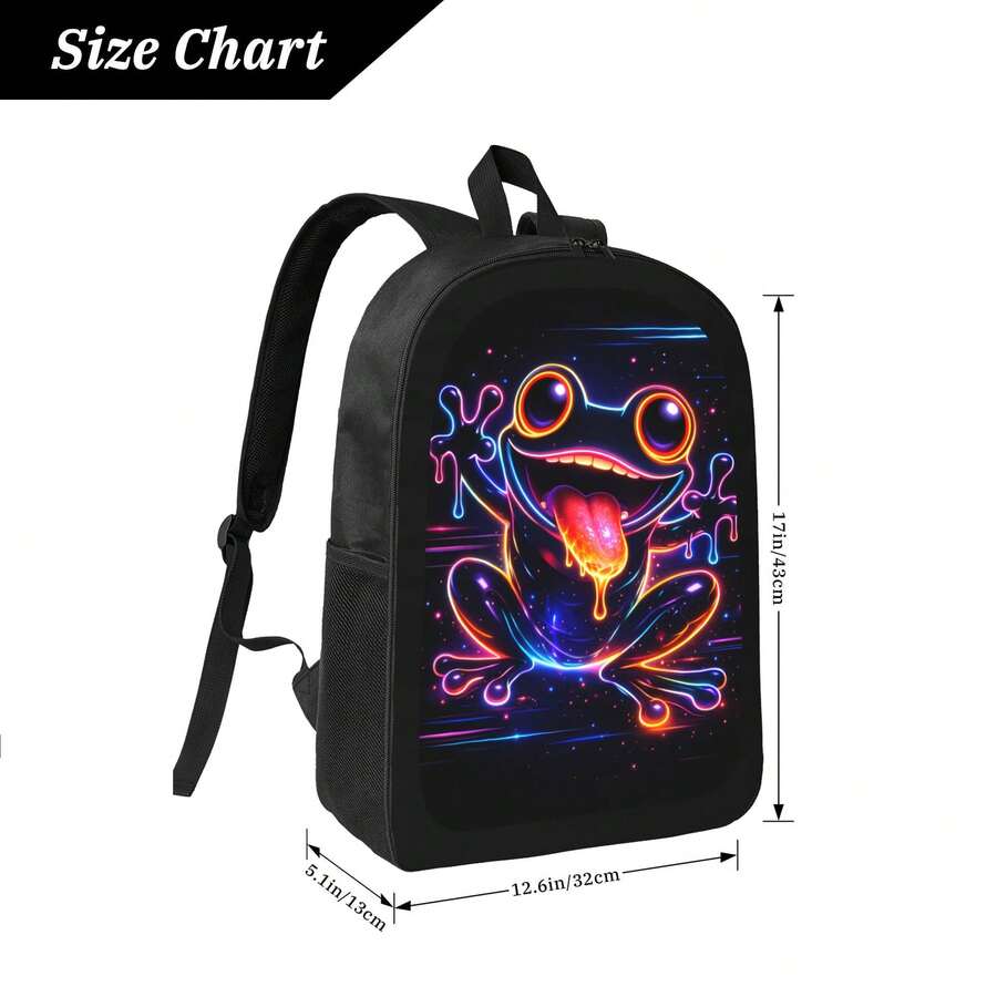 Cyber Frog Backpack Stylish Ca - Women'S Fashion Backpack recension och pris