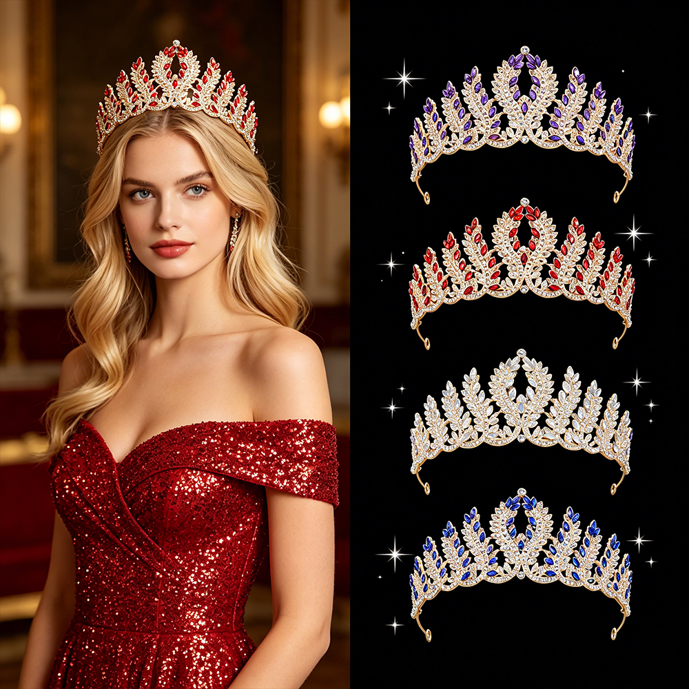 Fashion Baroque Bridal Tiara S - Women Queen Fashion recension och pris