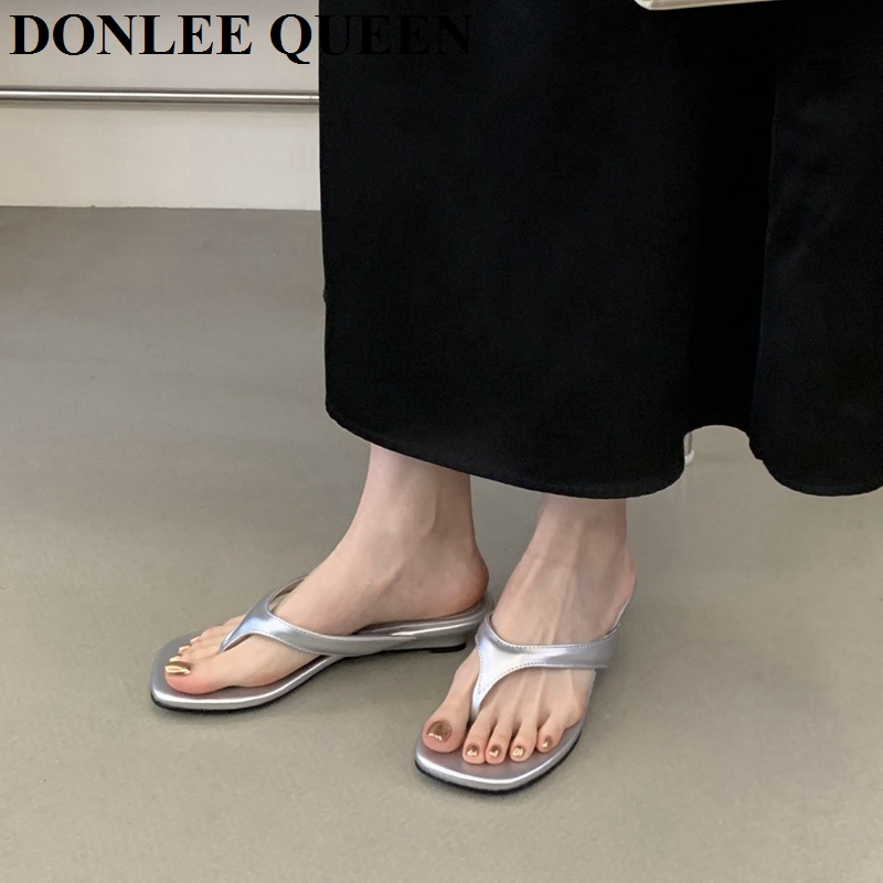 Fashion Clip Toe Wedges Low He - Women Queen Fashion recension och pris