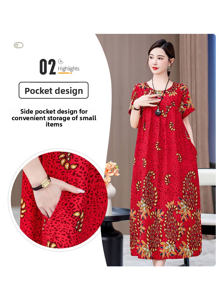 Elegant Mid-Length Cotton Silk - Women Fashion Over 50 recension och pris
