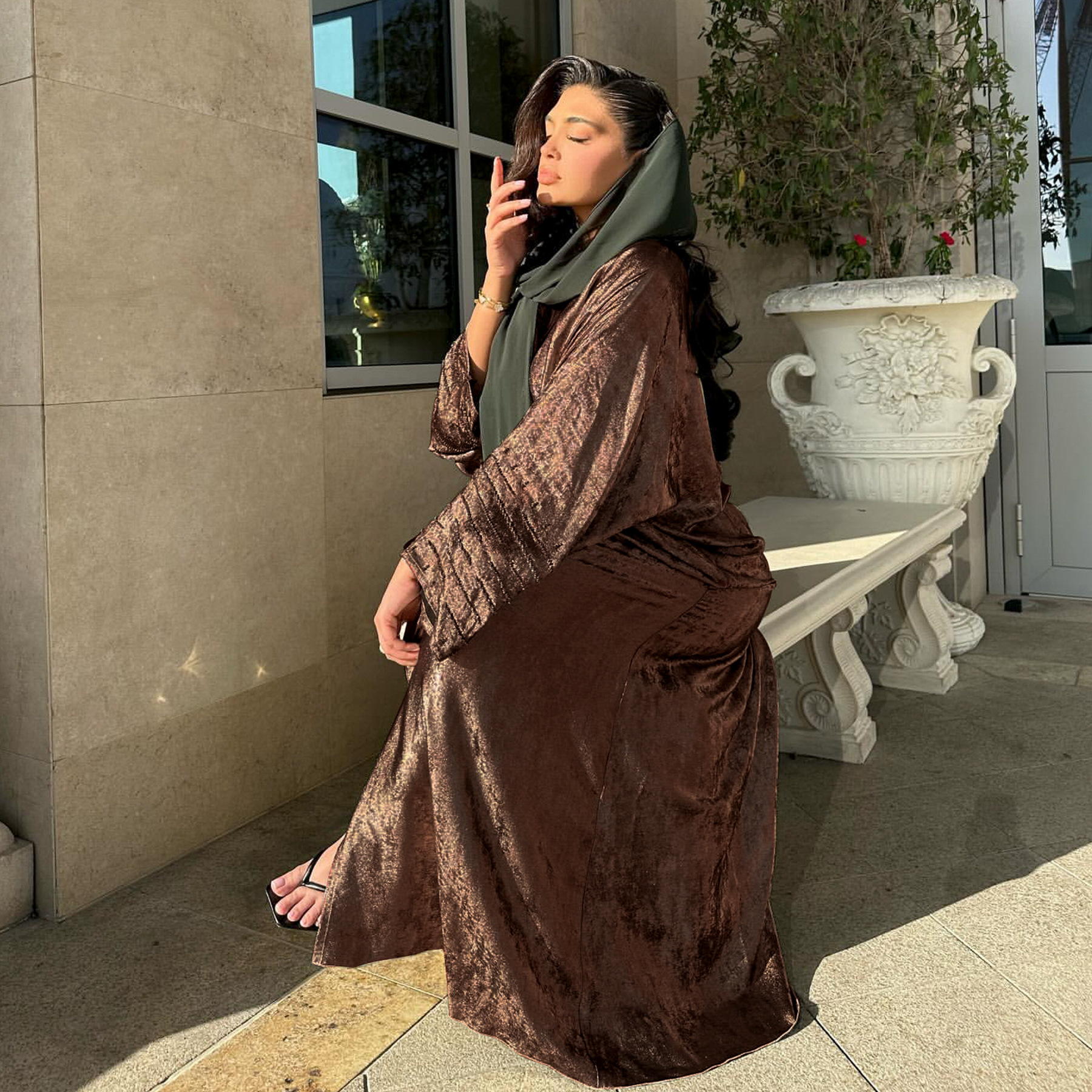 Fashion Shiny Abayas for Women - Turkey Women Fashion recension och pris
