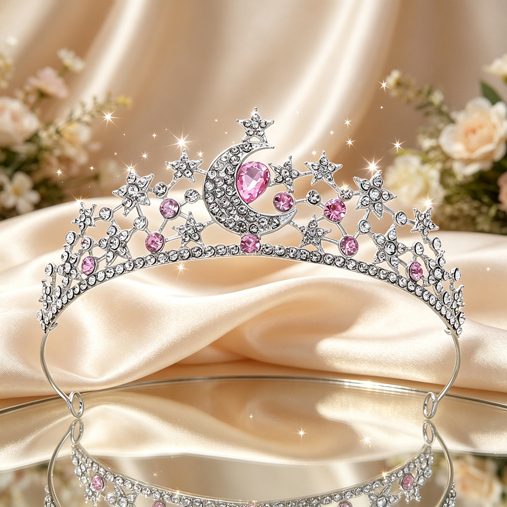 Moon Star Bridal Tiara Sparkli - Women Queen Fashion recension och pris