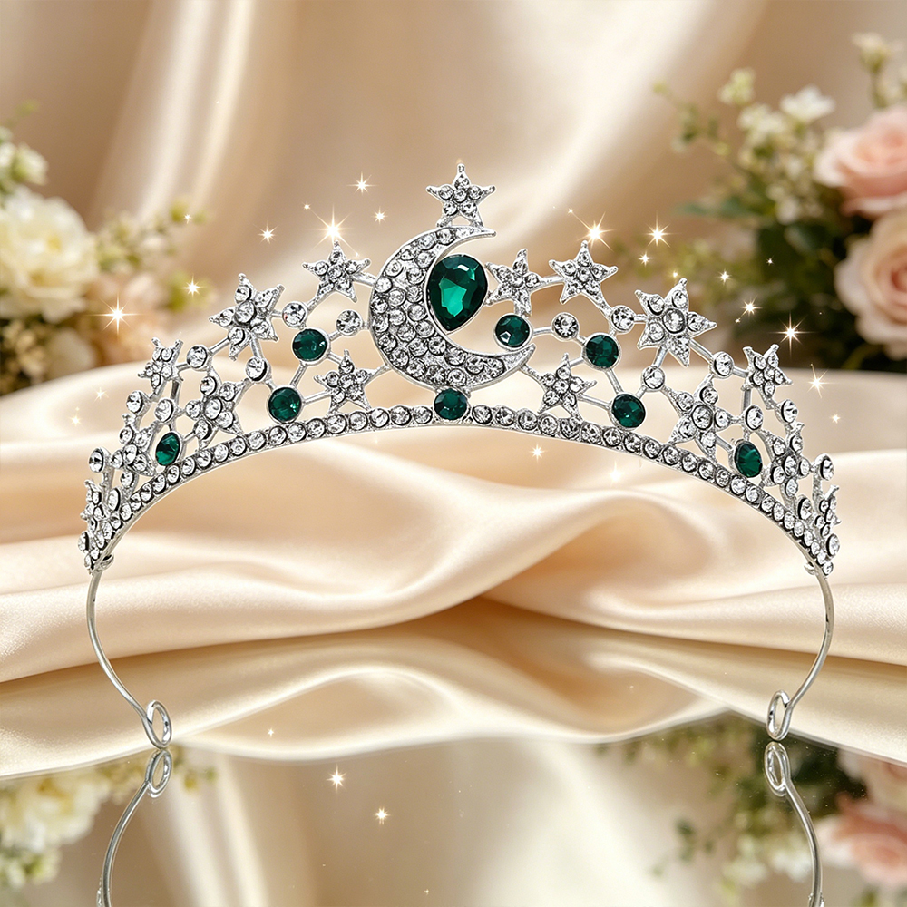 Moon Star Bridal Tiara Sparkli - Women Queen Fashion recension och pris