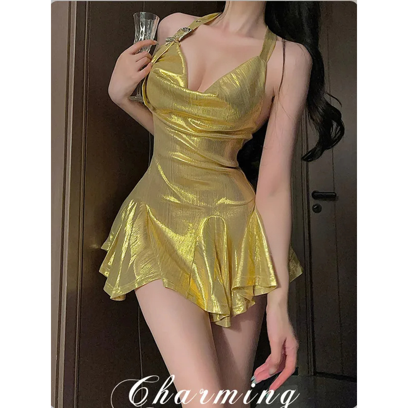 2026 New Sexy Hanging Neck Gil - Women'S Fashion Gilded Age recension och pris