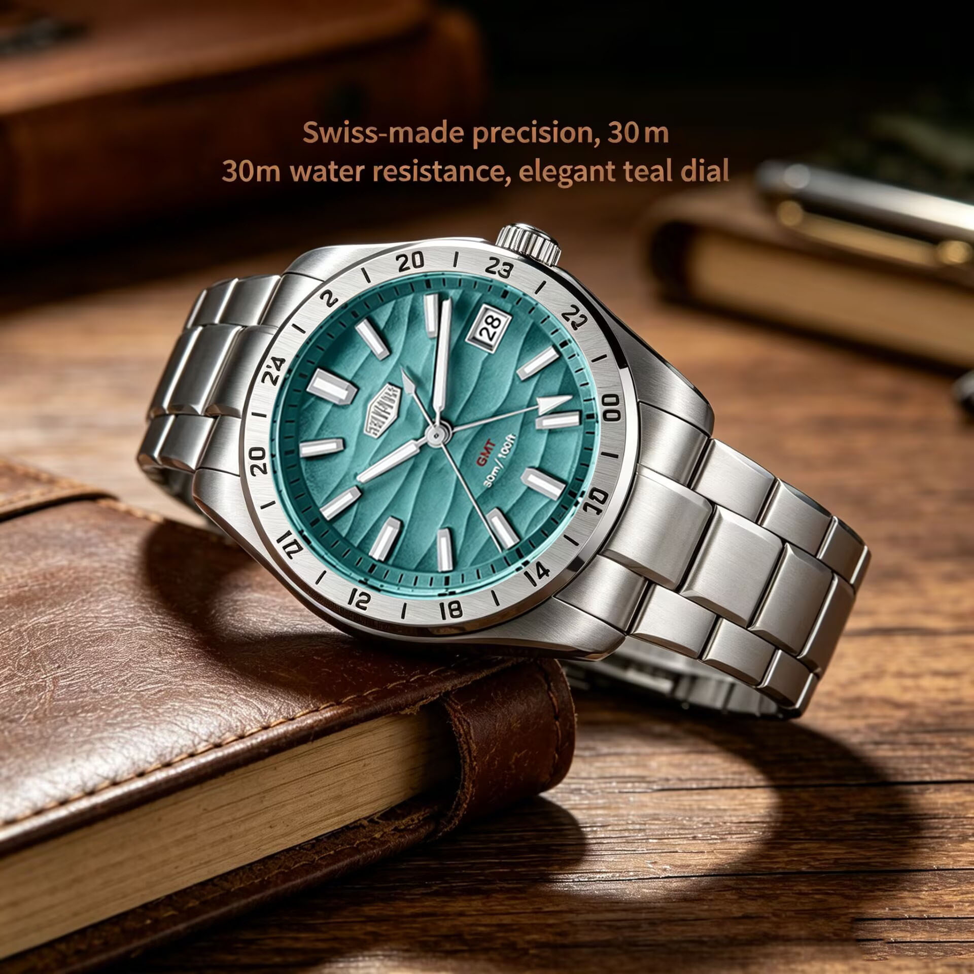 Quality Original GMT Wristwatc - Women Fashion Zone recension och pris