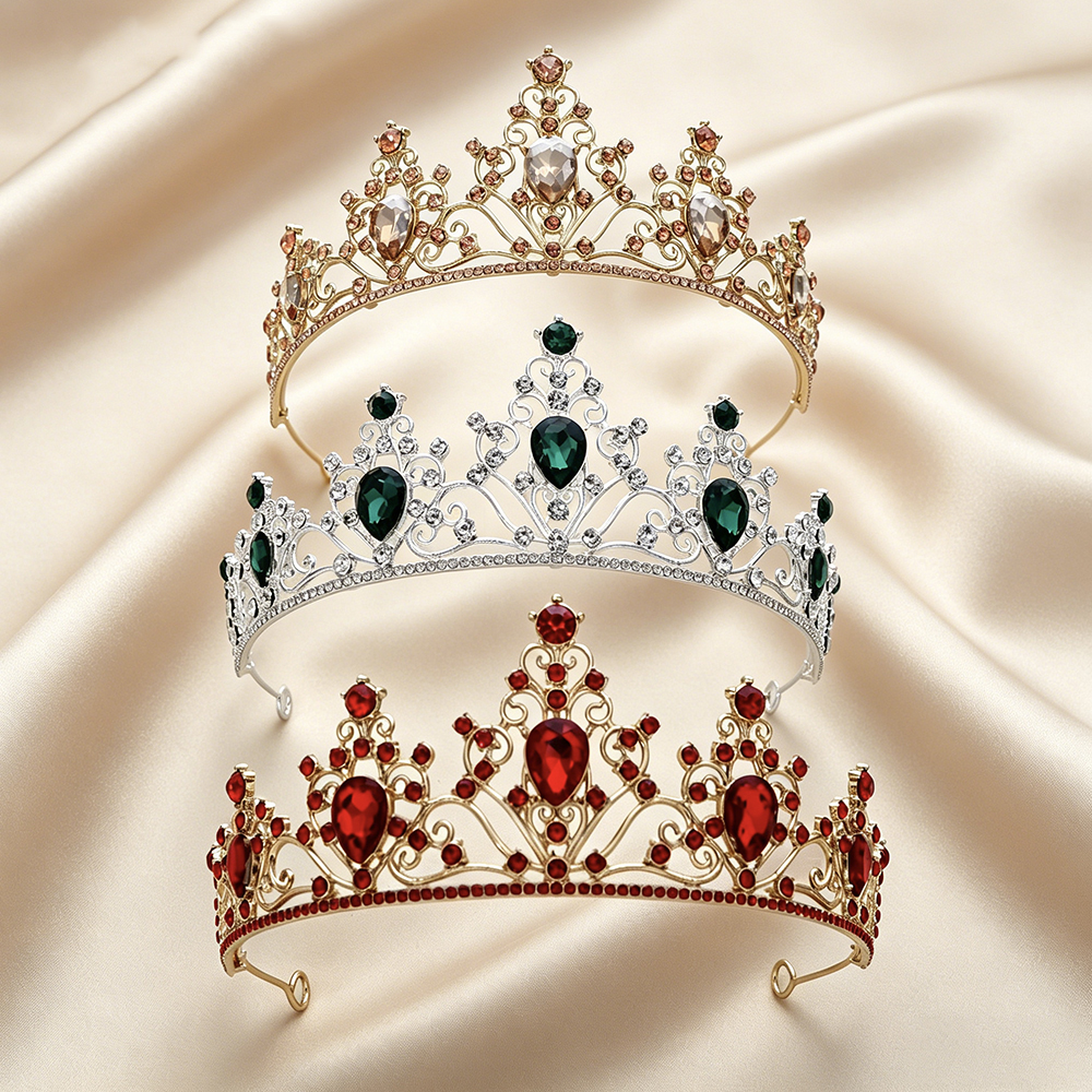 Vintage Baroque Sparkling Rhin - Women Queen Fashion recension och pris