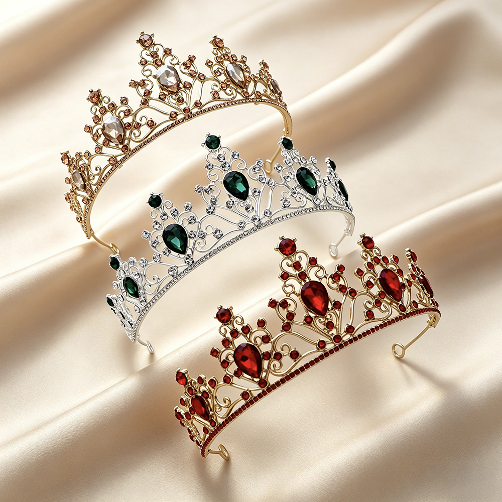 Vintage Baroque Sparkling Rhin - Women Queen Fashion recension och pris