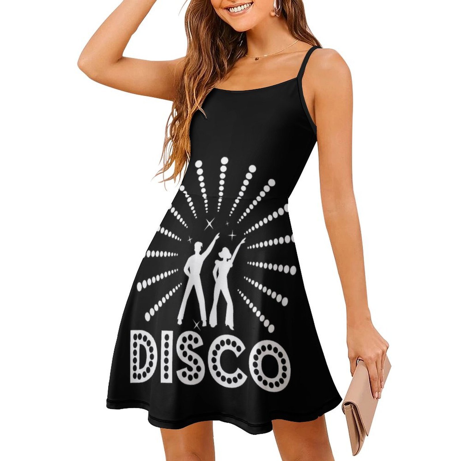 White And Black 70S Disco Part - Women'S Fashion Of The 70S recension och pris
