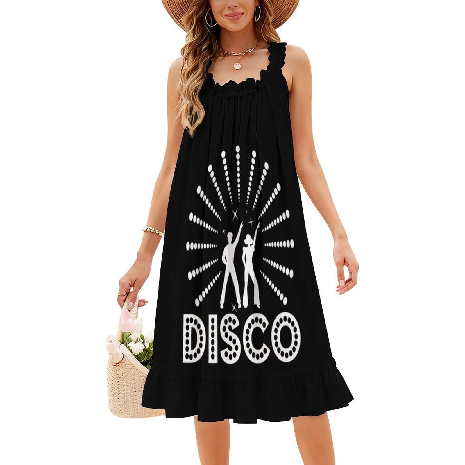 White And Black 70S Disco Part - Women'S Fashion Of The 70S recension och pris