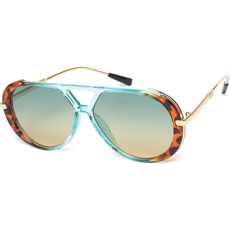 KENBO Retro Gold Aviator Sungl - Women'S Fashion Of The 70S recension och pris