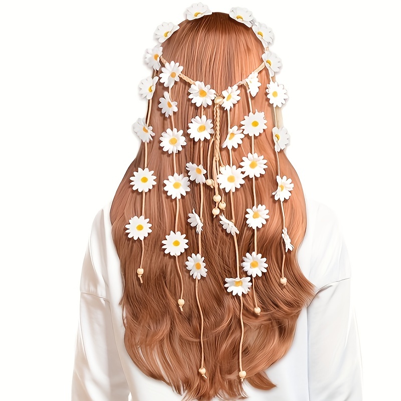 Flower hippie headband, flower - Women'S Fashion Of The 70S recension och pris