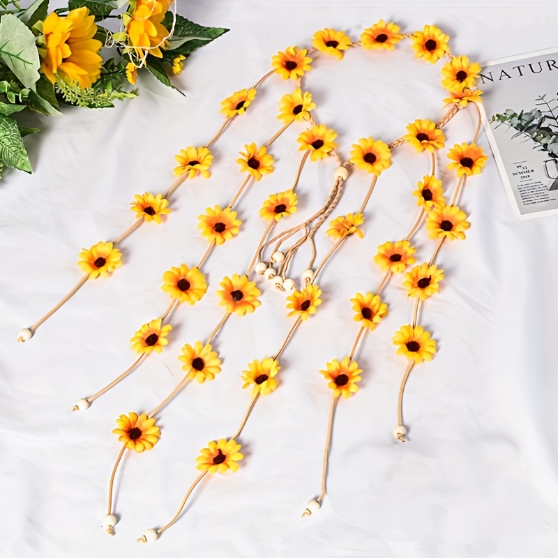 Flower hippie headband, flower - Women'S Fashion Of The 70S recension och pris
